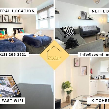 Cosy 2Br Retreat, Near Uni & Qe Hospital, Parking Apartment Birmingham Exterior foto